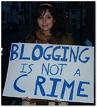 Blogging is not a crime